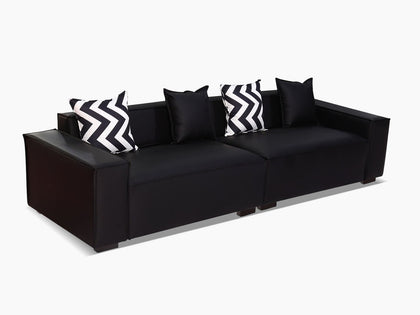 Loretta Sofa PU Black