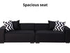 Loretta Sofa PU Black