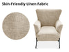 Leisure Chair 1613 Linen Beige Grey