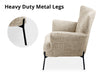 Leisure Chair 1613 Linen Beige Grey