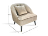 Leisure Chair H04 Linen Beige