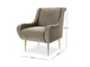 Leisure Chair S49 Linen Beige Grey