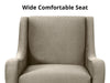 Leisure Chair S49 Linen Beige Grey