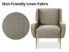 Leisure Chair S49 Linen Beige Grey