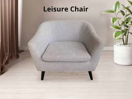 Leisure Chair S50 Linen Beige Grey