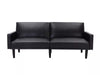 Adelia Sofa Bed PU Black