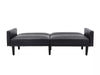 Adelia Sofa Bed PU Black