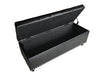 Toby Storage Ottoman Bench PU Black