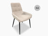 DS Norren Dining Chair Beige x4