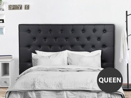 Raisa Headboard Queen Black