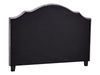 Headboard Double Velvet Light Grey