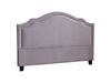 Headboard NZK Velvet Light Grey