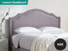 Headboard NZK Velvet Light Grey