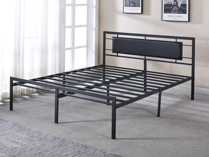 Dakota Queen Bed Frame - Black