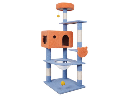 Cat Tree Blue 155CM