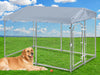 Dog Run B Upgrade Roof 4X2.3X1.8M