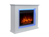 DS Electric Fireplace With Mantels LED Light