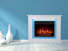 DS Electric Fireplace With Mantels LED Light