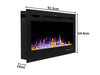 Electric Fireplace Wall Mounted