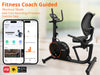 DS Recumbent Bike With APP and Resistance Band