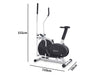 Elliptical Trainer With Saddle