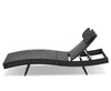 Outdoor Sun Lounger Aluminium frame