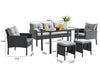 Ettaro 6PC Outdoor Set