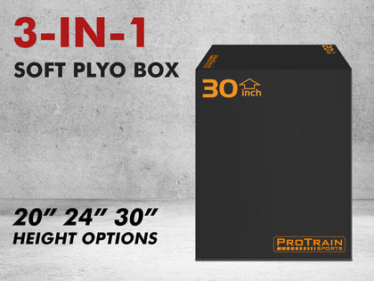 3 in 1 Foam Plyometric Box