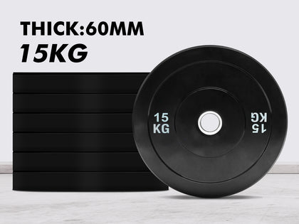 Rubber Bumper Plates 15KGx1