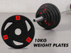 Rubber Weight Plate 10KG x 2