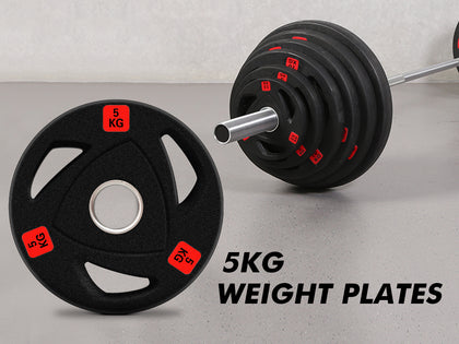 DS Rubber Weight Plate 5KG x 4