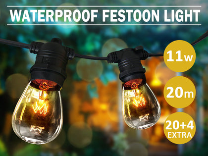 Festoon Light 20m s14