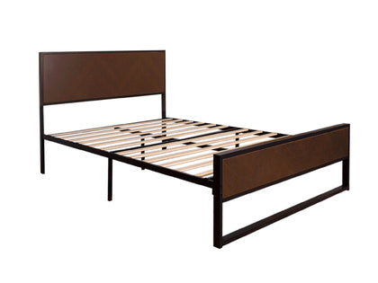 Fraser Queen Bed Frame - Walnut