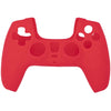 DS PB DOBE PS5 Controller Silicone Skin Cover Protection Case PlayStation Red