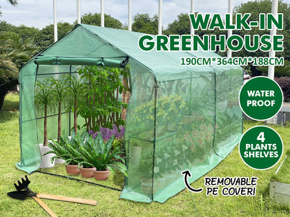 Walk-In Green House 1.9X3.64 PE