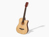 38'' Acoustic Guitar Natural Wood Colour