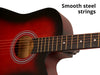 38'' Acoustic Guitar Red Colour