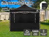 Gazebo C 3X3M Heavy Duty black