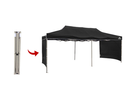 Gazebo C 3X6M Heavy Duty black