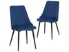 Dining Chair HCD  Velvet Navy X2