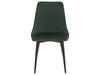 Dining Chair HCD Velvet Emerald Green X2