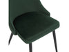 Dining Chair HCD Velvet Emerald Green X2