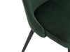 Dining Chair HCD Velvet Emerald Green X2