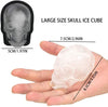 DS BS 2Pack 3D Silicone Skull Ice Mold-8.5CM