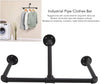 DS BS Wall Mounted Industrial Pipe Garment Rack-60CM