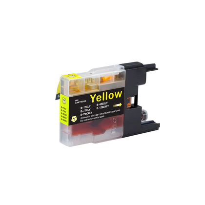 Compatible Ink Cartridges for Brother LC17 LC77 LC79 LC450 LC1280 XL - Yellow