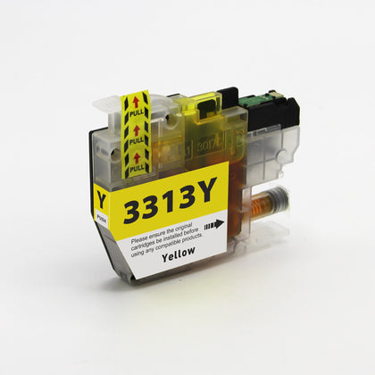 Compatible Ink Cartridges For Brother LC3313 - Yellow