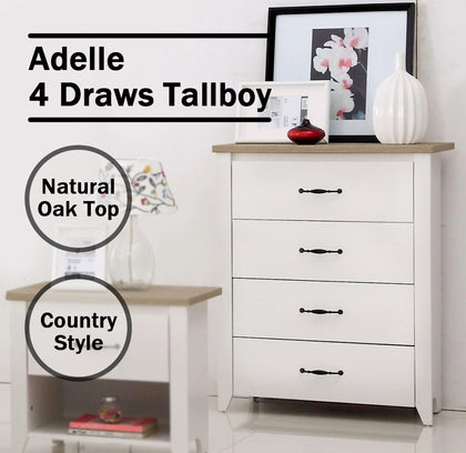 Adelle 4 Draw Tallboy