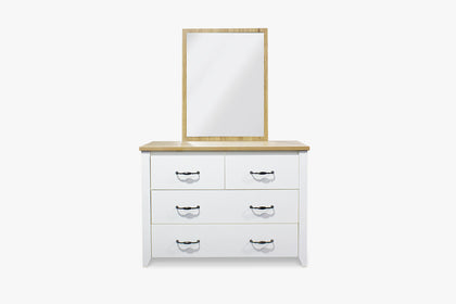 Adelle Dressing Chest With Mirror 1m