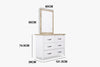 Adelle Dressing Chest With Mirror